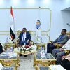 جانب من الاجتماع بالوفد