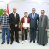 جانب من التكريم 