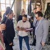 جانب من المعاينة
