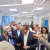 جانب من جولات وزير الصحة بمستشفى أورام المحافظة 