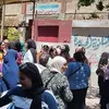 خروج الطالبات من لجان الامتحان