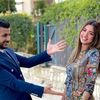 فرح شعبان وعلي غزلان