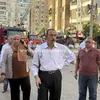 متابعة محافظ سوهاج للحريق