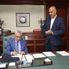 محافظ بنى سويف ووكيل وزارة التربية والتعليم 