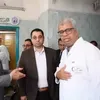 محافظ قنا في مستشفى قنا العام