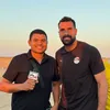 مراسل جريدة أهل مصر بالإسماعيلية مع كابتن محمد علاء حارس المرمى منتخب مصر 