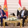 هشام بدوي ورئيس جمهورية الجبل الأسود 