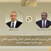 وزير الخارجية ونظيره السوداني