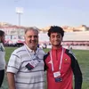 عمر حسين، بطل منتخب مصر 