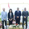 محافظ قنا وفد مشروع النمو الأخضر الشامل