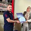 تكريم سائق توكتوك 