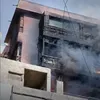 حريق مستشفى الحسين