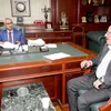 محافظ بنى سويف ووكيل وزارة الزراعة 