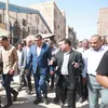 محافظ قنا خلال جولته بمركز فرشوط
