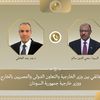 وزيرا الخارجية المصري والسوداني
