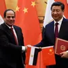 الرئيس عبد الفتاح السيسي والرئيس شي جينبينج رئيس جمهورية الصين الشعبي