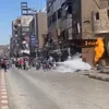 جانب من الحريق 