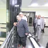 جانب من تفقد المبنى الجديد لجامعة كفرالشيخ الأهلية