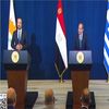 الرئيس السيسي خلال مؤتمر صحفي  