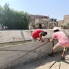 جانب من إنشاء السور