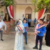 &laquo;متوشحة بوشاح الوطن&raquo;.. "مس غادة" تحول طابور الصباح ببورسعيد الثانوية العسكرية إلى ملحمة وطنية