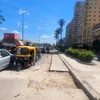 أحد الطرق قبل الترميم