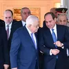 الرئيس عبد الفتاح السيسي يستقبل نظيره محمود عباس