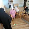 المشاركة فى نظافة المدرسة 