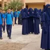 النقاب في مدرسة بدشنا