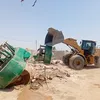 جانب من إزالة طواحين الدهب 