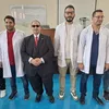 جانب من تفقد الكشف الطبي للطلاب الجدد