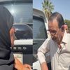 جانب من توقف سيدة لمحافظ سوهاج