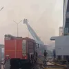 حريق العبور