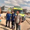 النيابة العامة تعاين موقع حريق المنطقة الصناعية 
