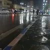 سقوط أمطار خفيفة 