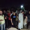 محمد صبحي حارس الاسماعيلي يودع والدتة   