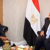 وزير الخارجية ورئيسة مجموعة الأزمات