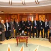وزير العمل يجتمع مع وفد عراقي لبحث التعاون