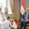 وزيرا مياه مصر والسودان 