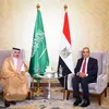  وزيرا الخارجية المصري والسعودي 