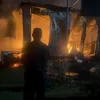 جانب من الحريق 