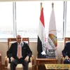 وزير شئون المجالس النيابية يستقبل رئيس مجلس الدولة