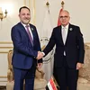  وزير الموارد المائية والري مع رئيس سلطة المياه الفلسطينية