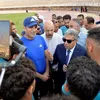 محافظ الدقهلية يهنئ لاعبي المنصورة