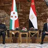 الرئيس السيسي ورئيس بوروندي 