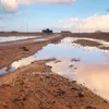 امطار غزيرة علي براني والنجيلة 