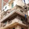 انهيار شرفة عقار