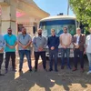 جانب من القافلة الطبية 