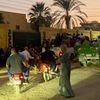 جانب من جنازة الشيخ رضا 
