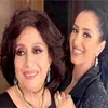 حنان مطاوع ووالدتها 